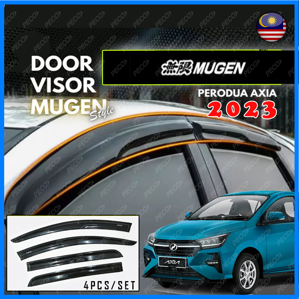 Perodua Axia New Door Pillar Trim Chrome Door Panel Side Sill