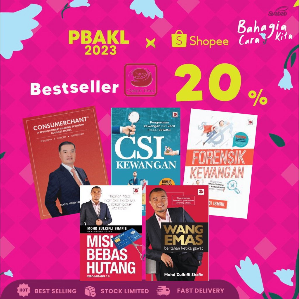 Pbakl X Shopee Galeri Ilmu Buku Motivasi Buku Pengurusan