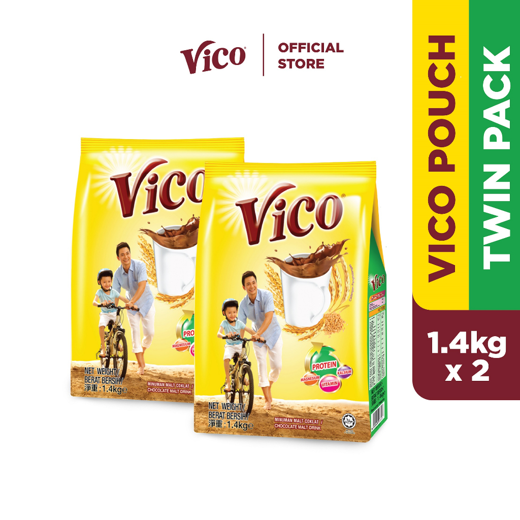 Vico Chocolate Malt Drink Kg X Pack Shopee Malaysia