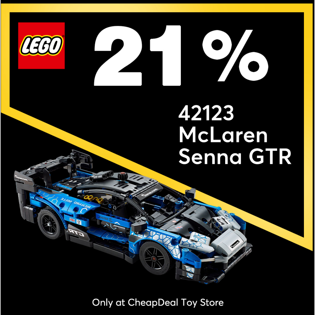 Ready Stock Lego Technic Mclaren Senna Gtr Pieces