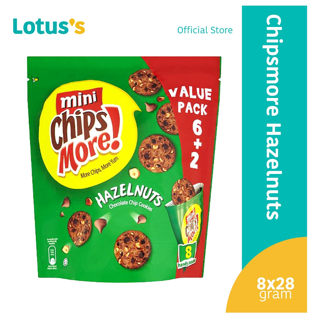 Chipsmore Hazelnut Multipack 8x28g Shopee Malaysia