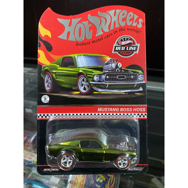 Hot Wheels Mustang Boss Hoss Exclusive RLC Membership Shopee Malaysia
