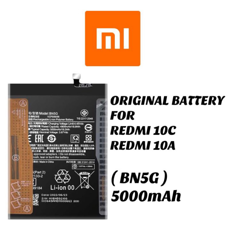 Redmi C Bn G Battery Original Shopee Malaysia