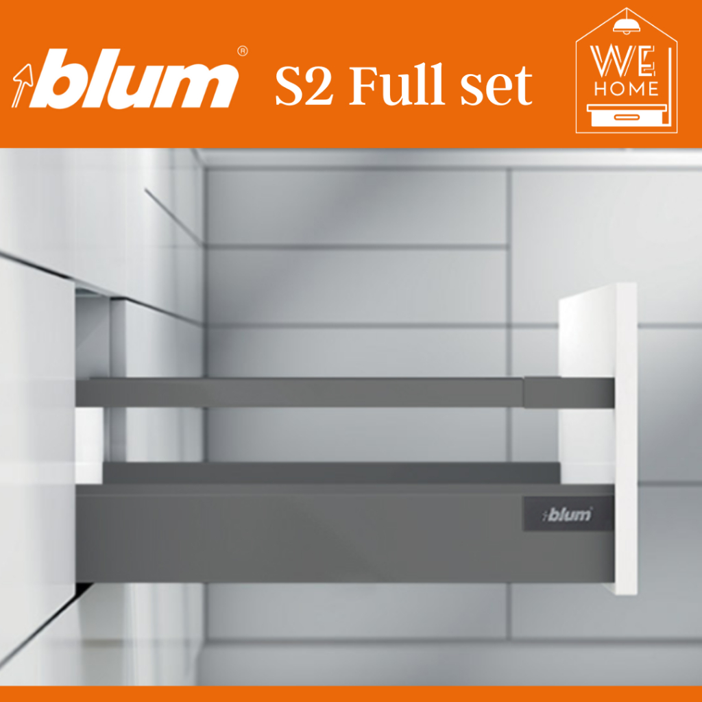 Blum Tandembox S Full Set Orion Grey Shopee Malaysia