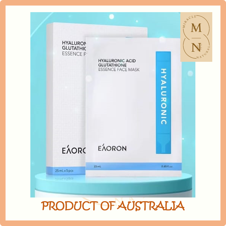 Exp Eaoron Hyaluronic Acid Glutathione Face Mask Sheet Pack