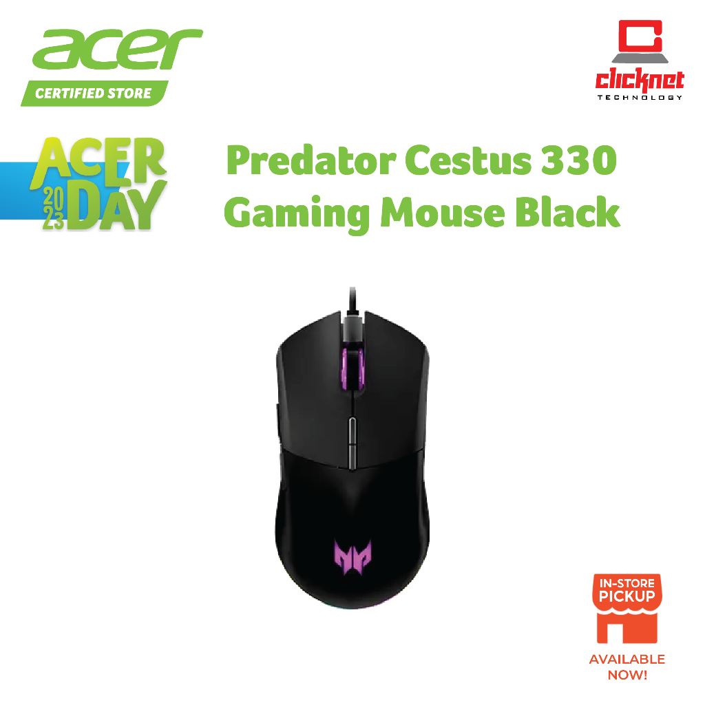 Predator Cestus Gaming Mouse Shopee Malaysia