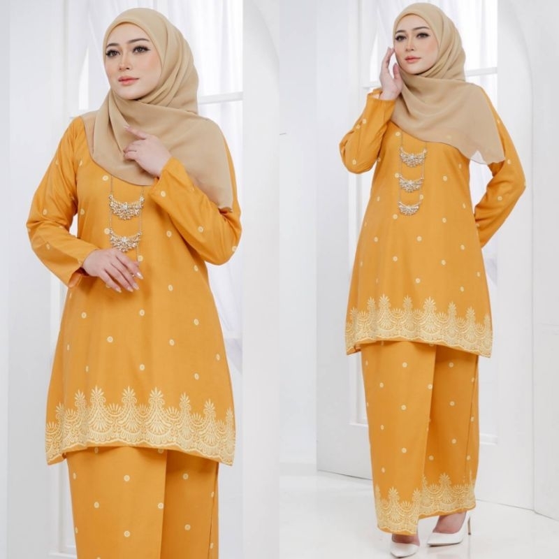 XS 5XL KURUNG RIAU MAHSURI RIAU SONGKET PRINTED PLUS SIZE NIKAH