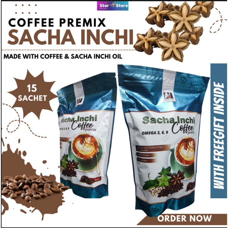 Ai Global Kopi Sacha Inchi Original Kopi Scha Inchi Omega Coffee