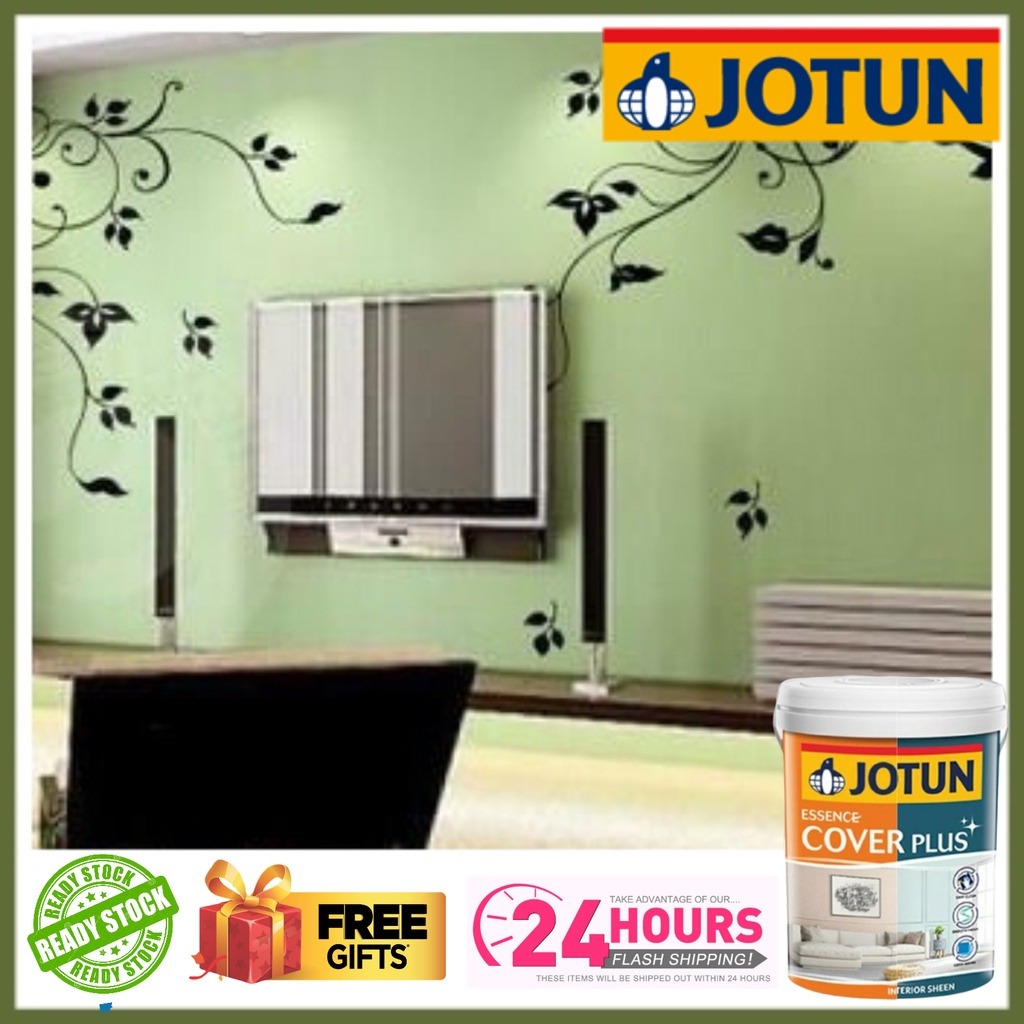 Jotun L Avocado Essence Cover Plus Sheen Matt Interior Wall