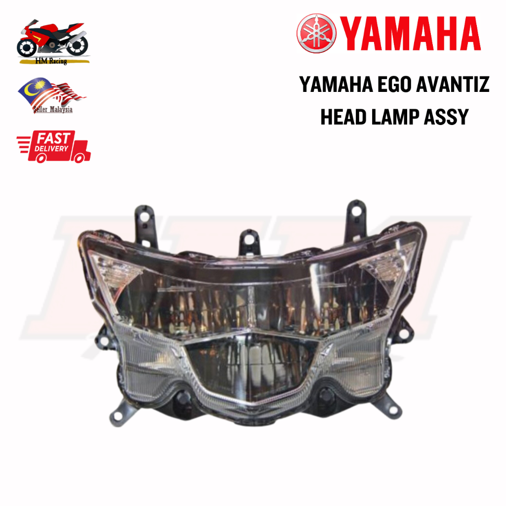 Yamaha Scooter Ego Avantiz Avantis Led Head Lamp Assy Led Lampu Depan