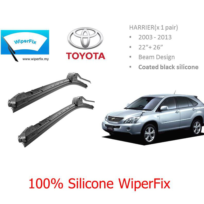 Wiperfix Toyota Harrier Silicone Wiper Beam Wiperfix