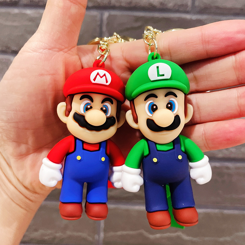 SUPER MARIO BROTHERS THE MOVIE NINTENDO CHARACTER KEY RING KEY CHAIN