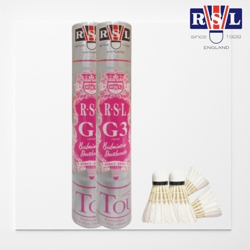 Rsl G3 Pink SPEED 77 100 Original 1 Tube Tourney Badminton