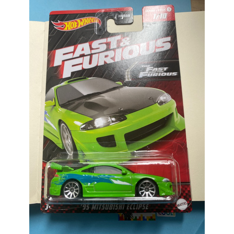 Hot Wheels Fast Furious Hnr Mitsubishi Eclipse Shopee Malaysia