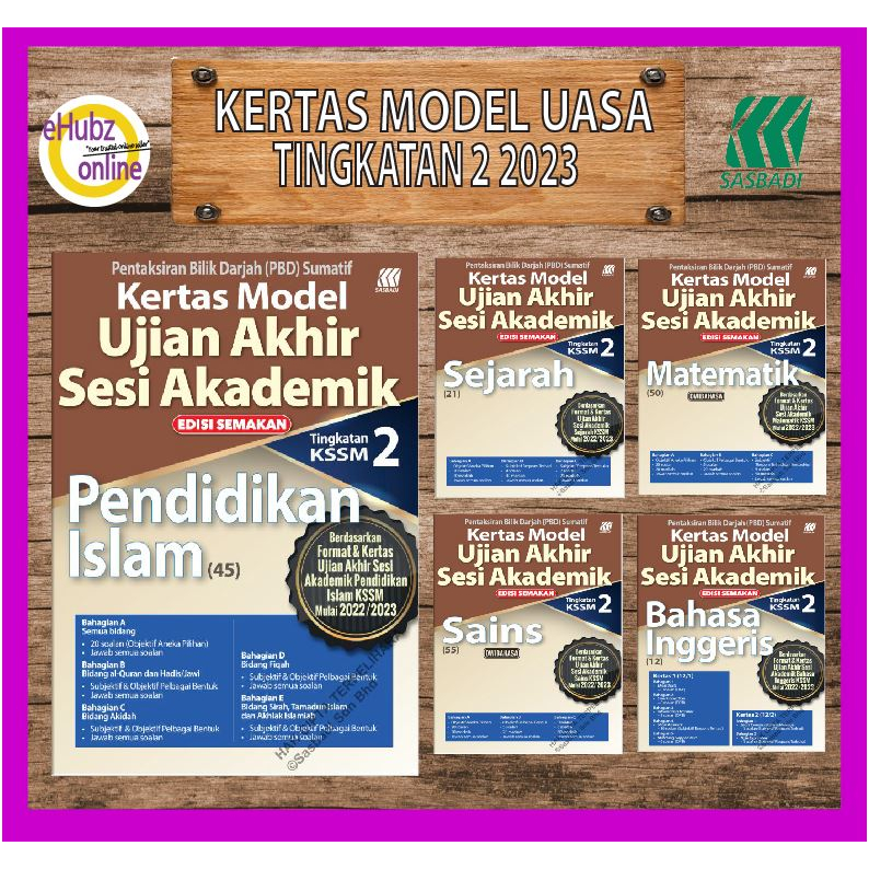 EHUBZ BUKU LATIHAN KERTAS MODEL UASA UJIAN AKHIR SESI AKADEMIK