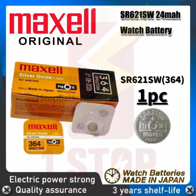 GENUINE Maxell SR626SW 377 SR621SW 364 SR920SW 371 Micro Silver