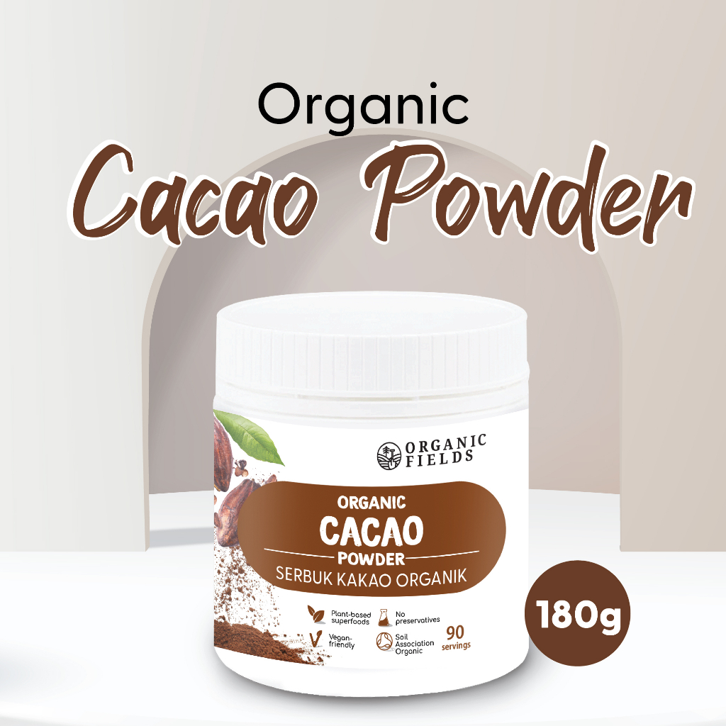 Organic Fields Organic Cacao Powder G Superfood Polyphenol