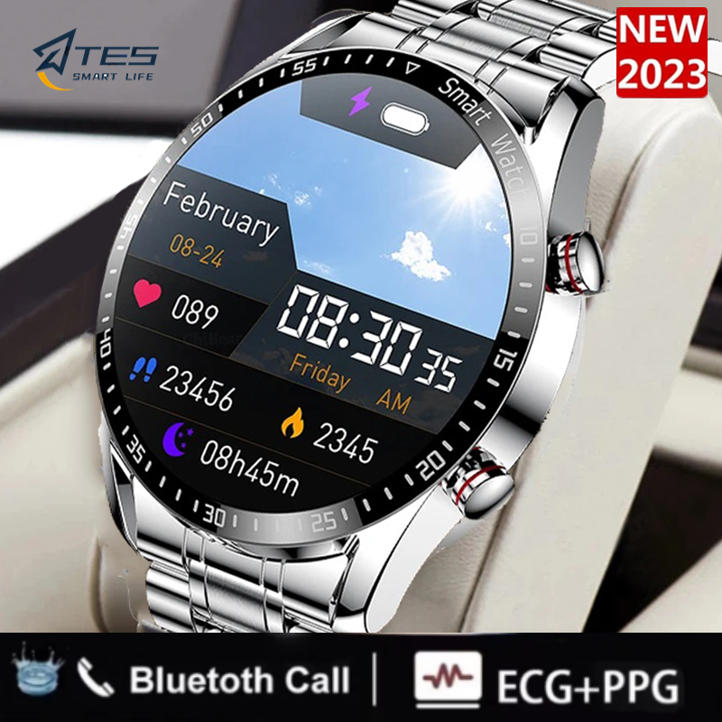 HW20 ECG PPG Bluetooth Call Smart Watch 2022 Men Full Touch Sport Watch