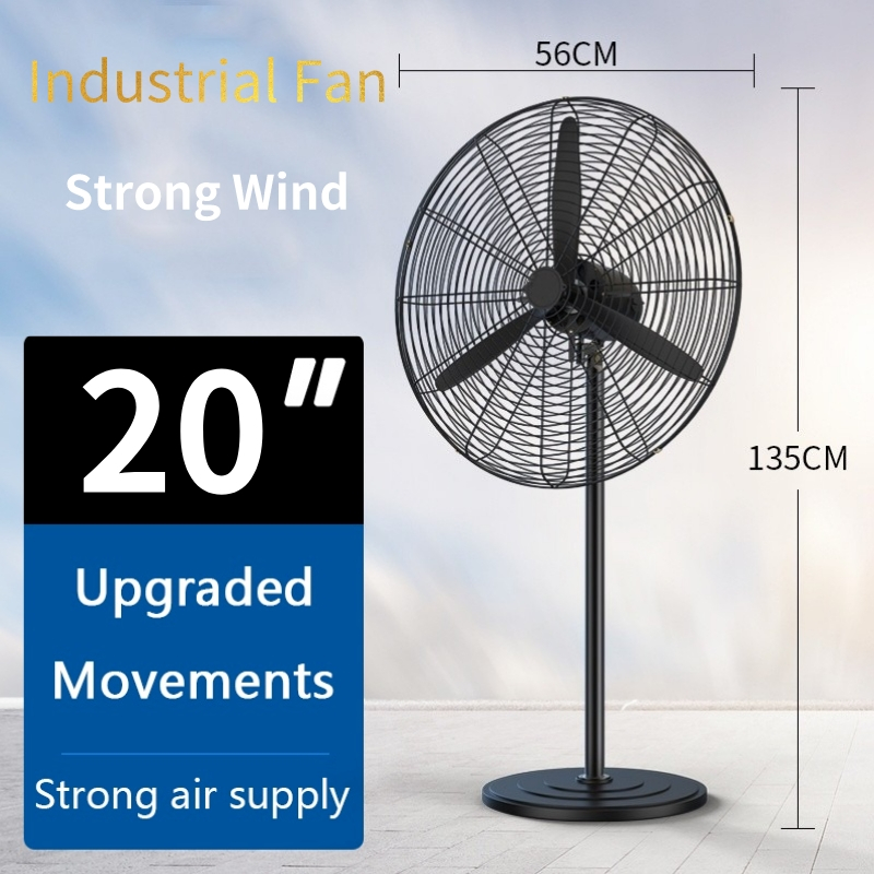 Industrial Fan Kipas Berdiri 20 26 Inches Electric Fan 3 Speed Strong