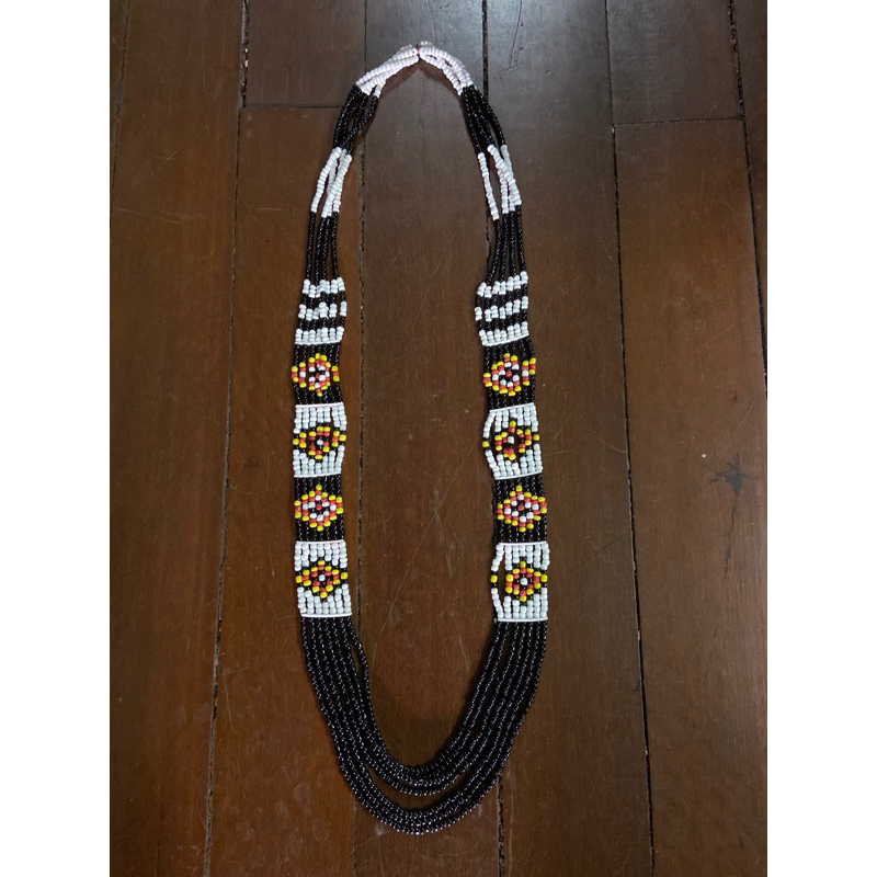 BNb04 Sarawak Bidayuh Costume Bead Manik Necklace Souvenir Gift