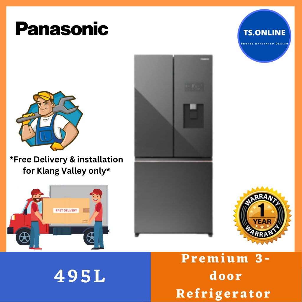 FREE SHIPPING INSTALL KL SEL ONLY Panasonic NR CW530XMMM 495L