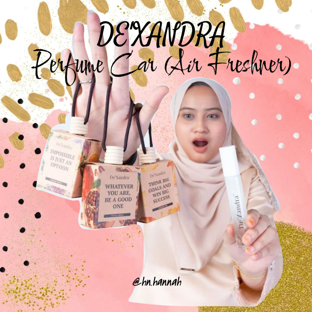 DEXANDRA PEWANGI KERETA Air Freshener Car Perfume 10ml 100