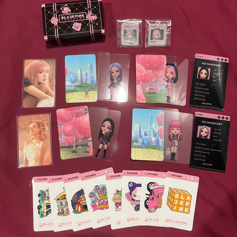 Blackpink The Game Coupon Card Loose Item Shopee Malaysia