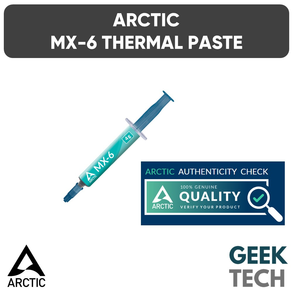 ARCTIC MX 6 Ultimate Performance Thermal Paste Thermal Compound Thermal