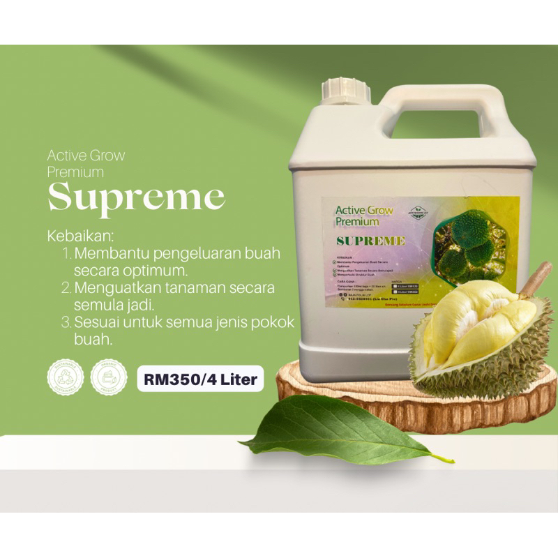 Baja Foliar LCP Set Baja Durian Lebat Buah Set Premium Shopee Malaysia