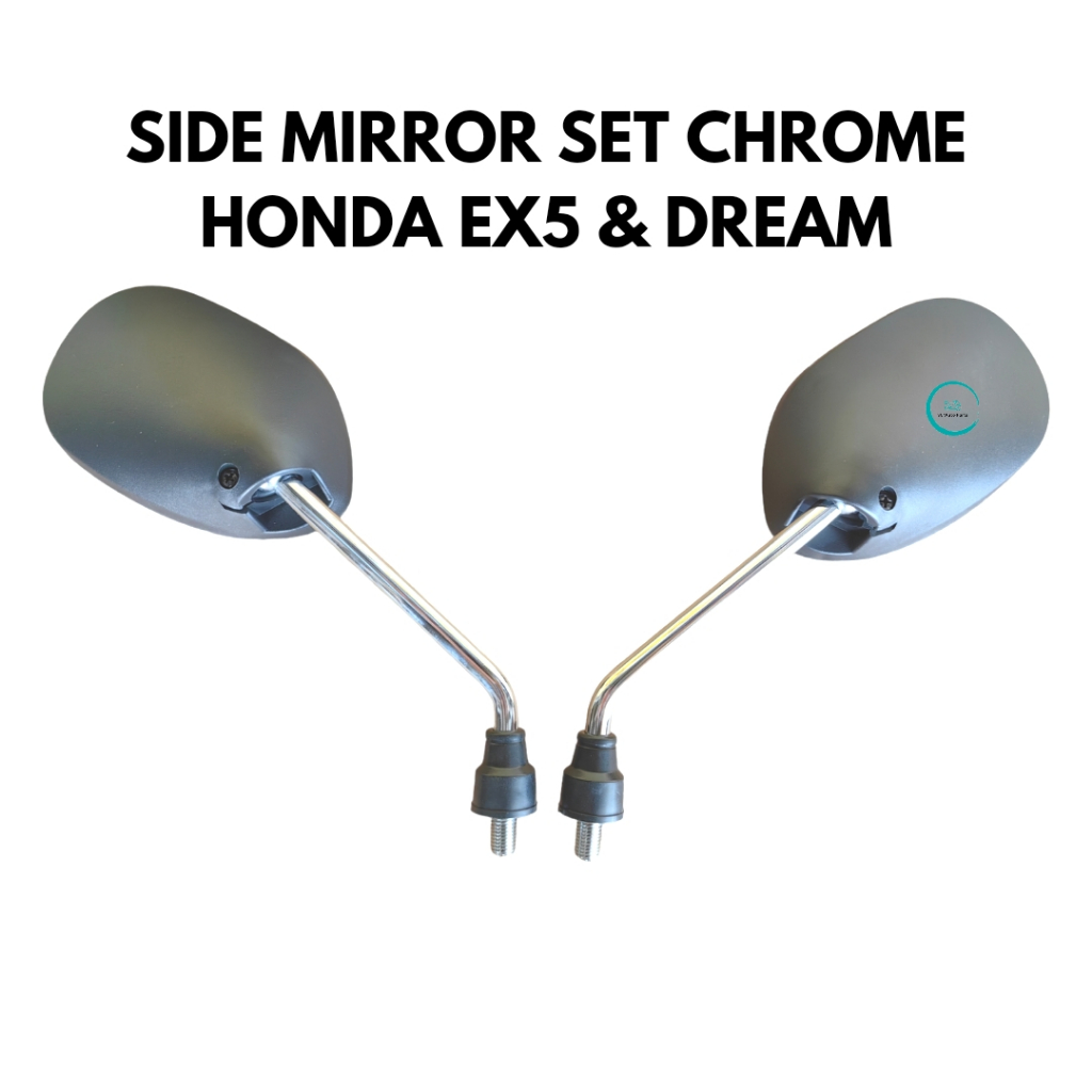 Side Mirror Chrome Motor Cermin Sisi Chrome Motor Honda Ex Dream