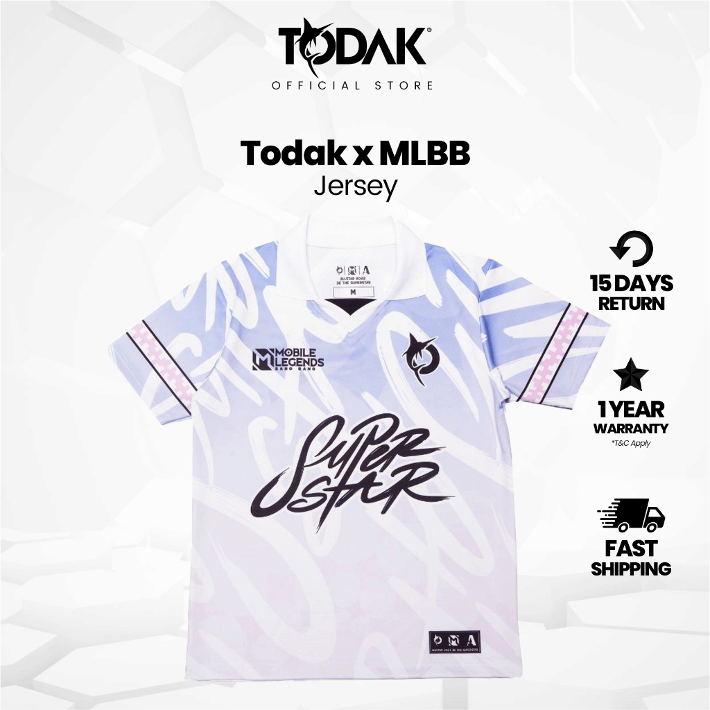 Todak X Mlbb Jersey Todak Jersey Mobile Legend Merchandise Baju Jersey