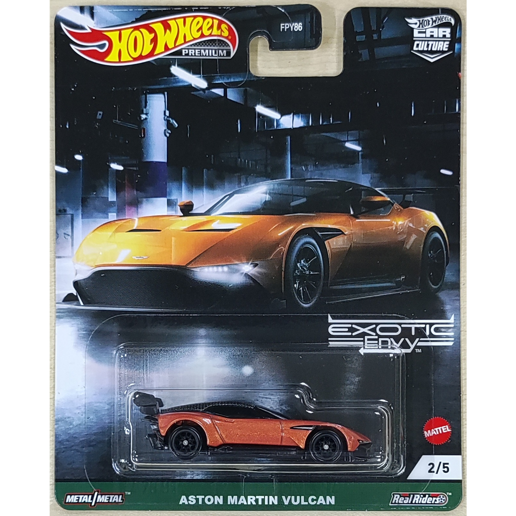 Hot Wheels Premium Aston Martin Vulcan Car Culture Exotic Envy