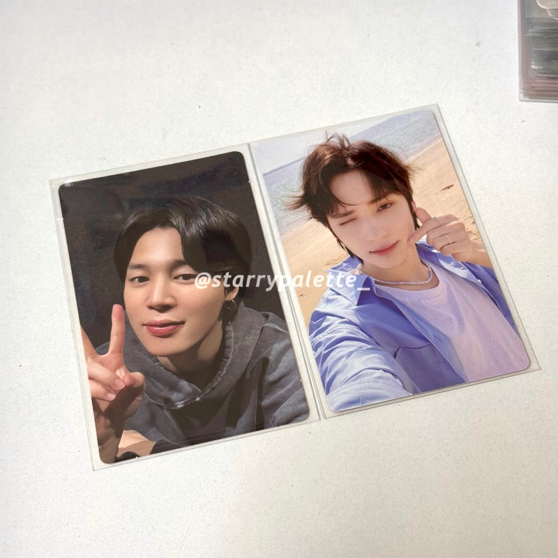 Txt Huening Kai Midsummer Bts Jimin Face Official Photocards Shopee