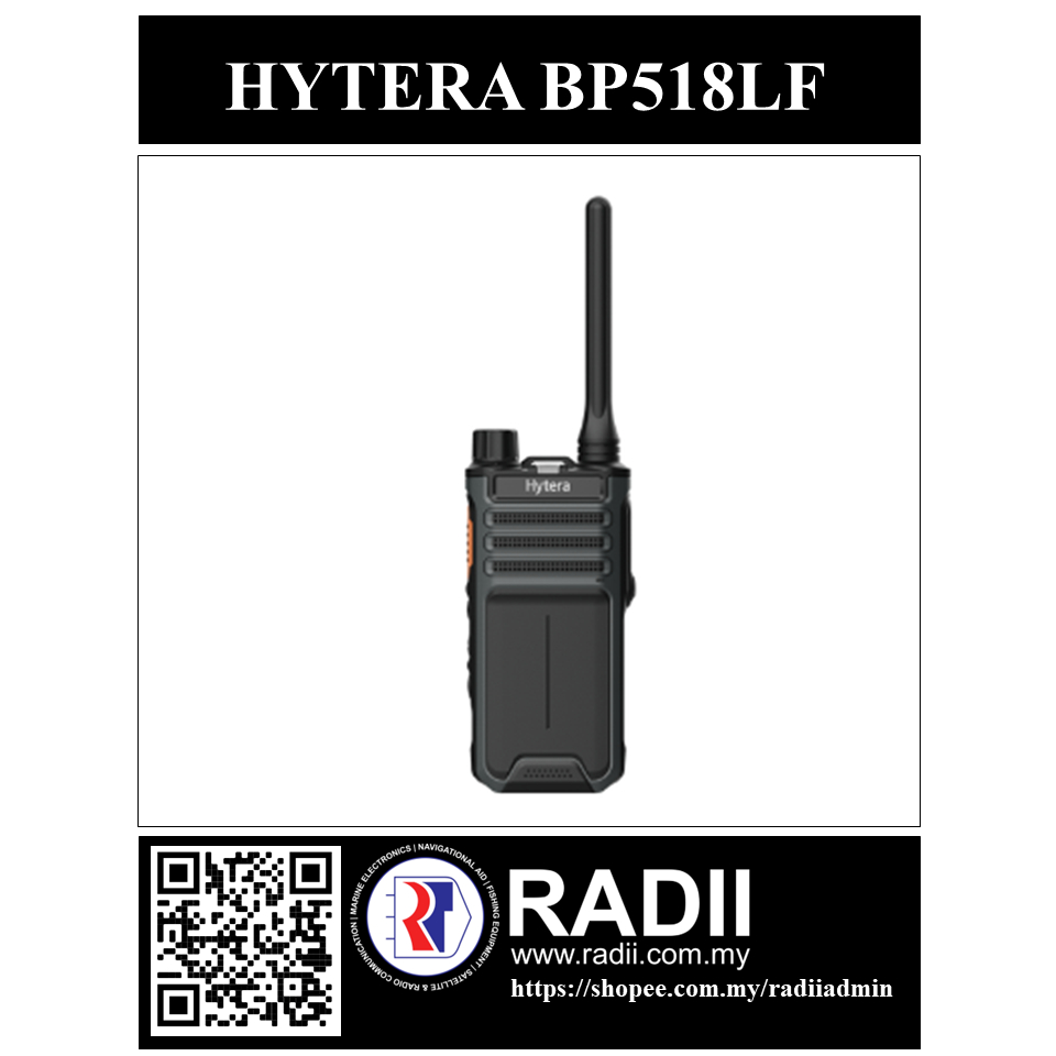 Hytera License Free Walkie Talkie Bp Lf Pmr Dmr Portable Radio