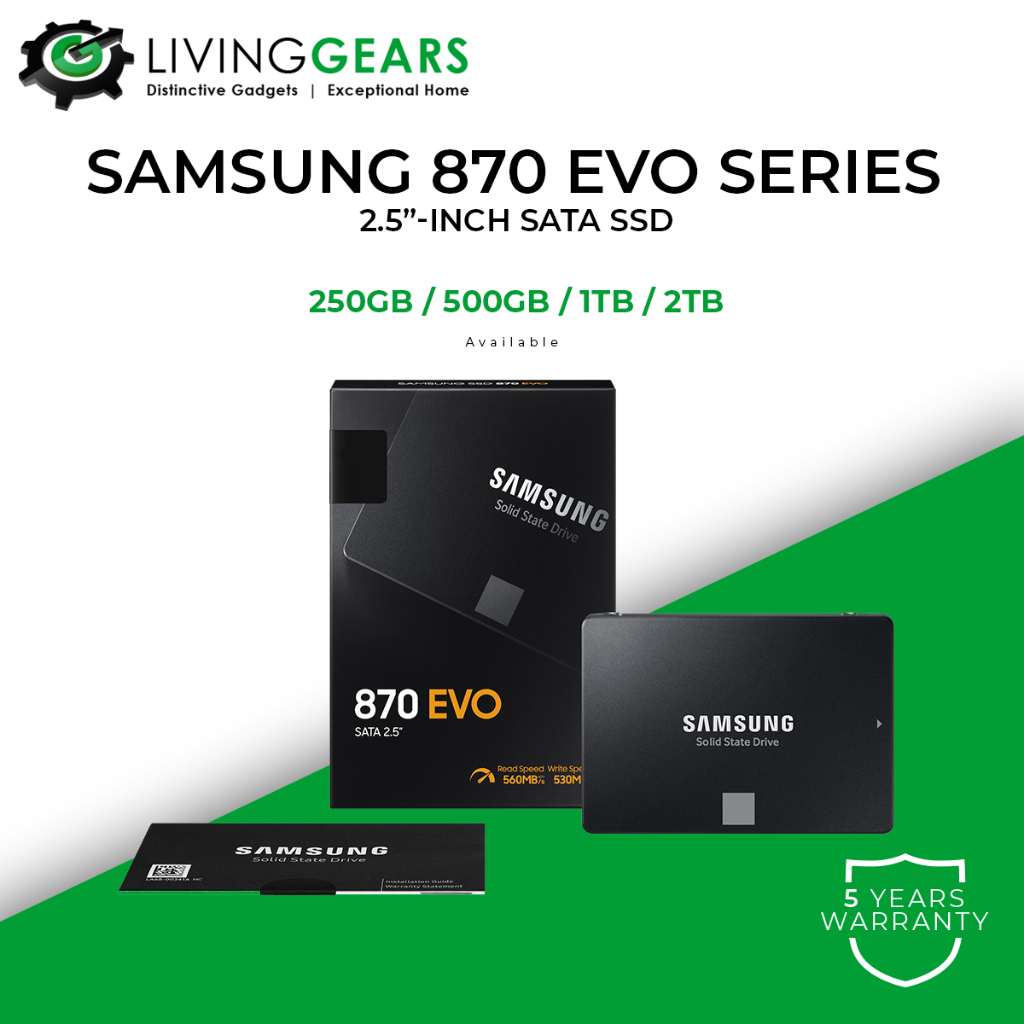 Samsung Ssd Evo Sata Iii Solid State Drives Gb Gb Tb