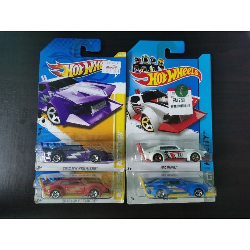 Hot Wheels Mad Manga LOT Shopee Malaysia