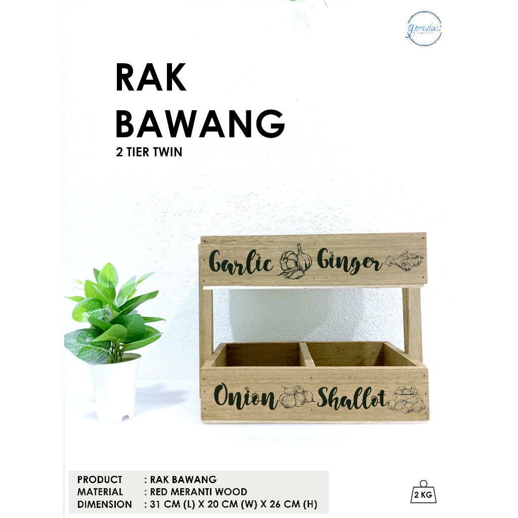 READY STOK BEKAS SIMPAN BAWANG BERTINGKAT RAK BAWANG ONION RACK