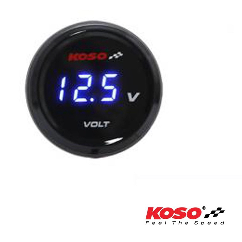 100 JAMIN ORIGINAL KOSO VOLT METER SUPER SLIM STYLE Shopee Malaysia