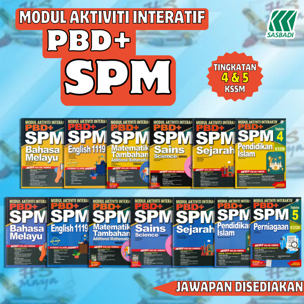 Modul Aktiviti Interaktif Pbd Spm Tingkatan Kssm Sasbadi