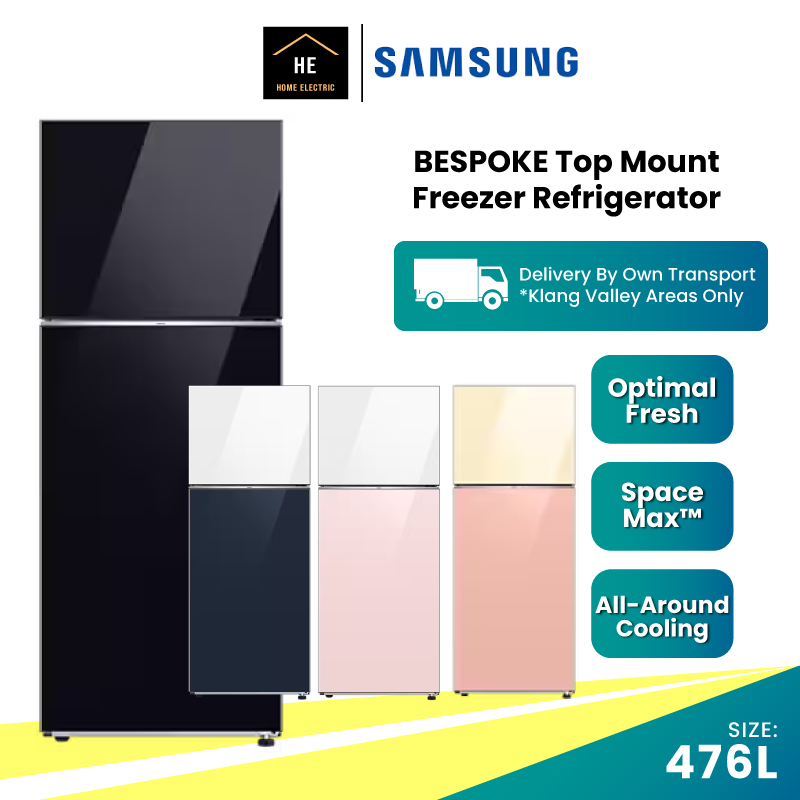 Samsung L Bespoke Top Mount Freezer Refrigerator With Optimal Fresh