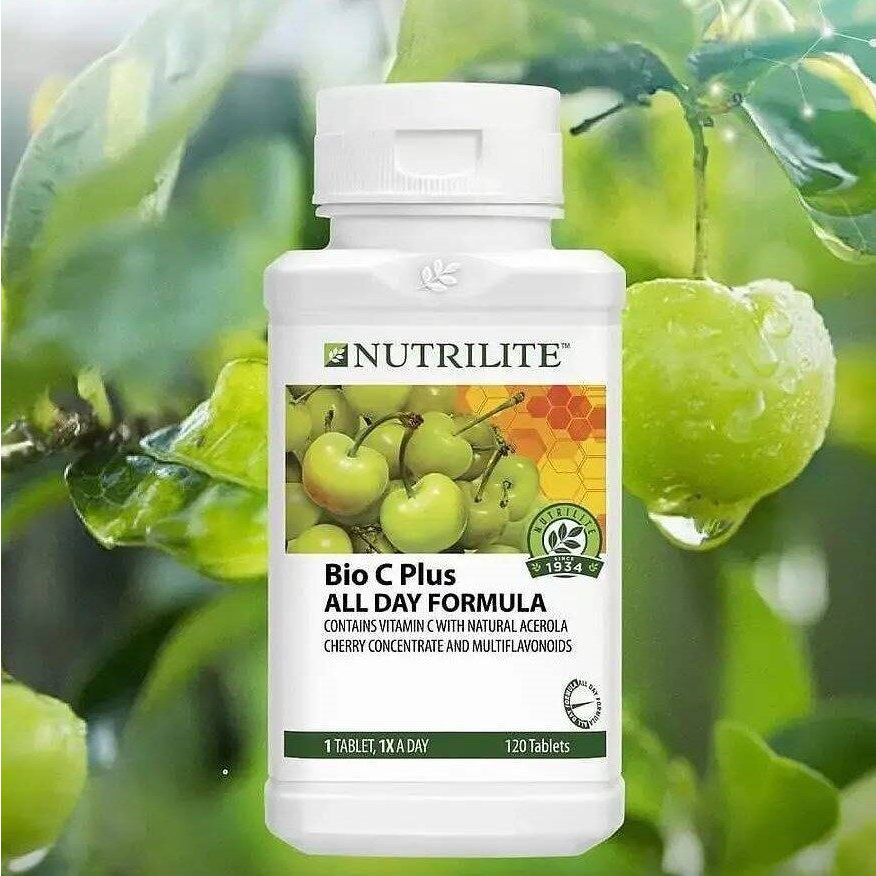 Amway Nutrilite Bio C Vitamin C Plus All Day Formula 120 Tab