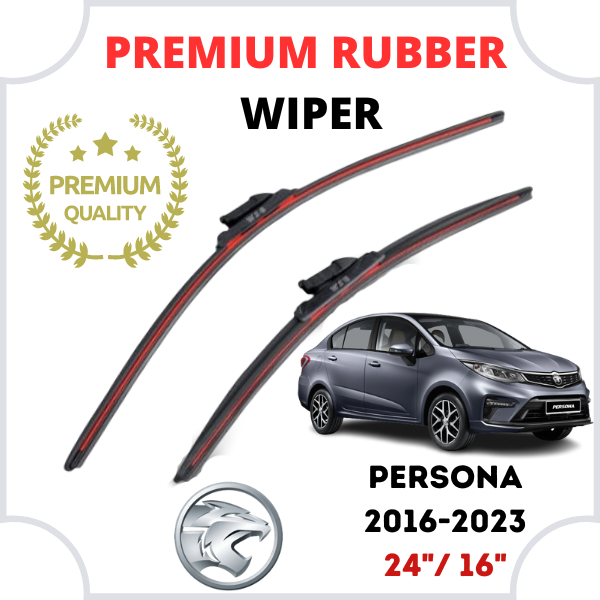 PROTON PERSONA VVT 2016 2023 PREMIUM QUALITY RUBBER WIPER BLADE