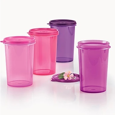 READY STOCK Tupperware Cheerio Quad 1L Tupperware Gourmet Tall