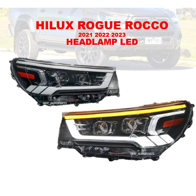 Toyota Hilux Revo Rocco 2015 2019 Rogue 2020 2023 Double Projector