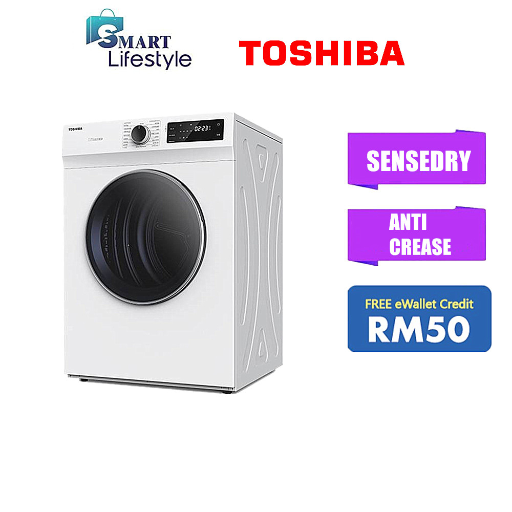 Toshiba Sensedry Tumble Dryer Kg Td H Sem Shopee Malaysia