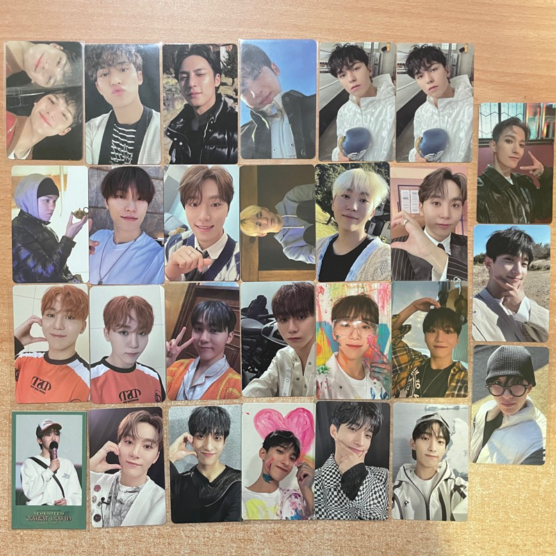 Seventeen Official Photocard In The Soop Mingyu Dk Seungkwan Vernon