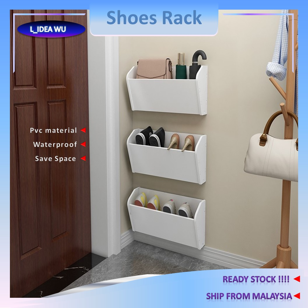 Waterproof DIY Hanging Shoe Rack Cabinet Rack Kasut Shoe Cabinet Shoes