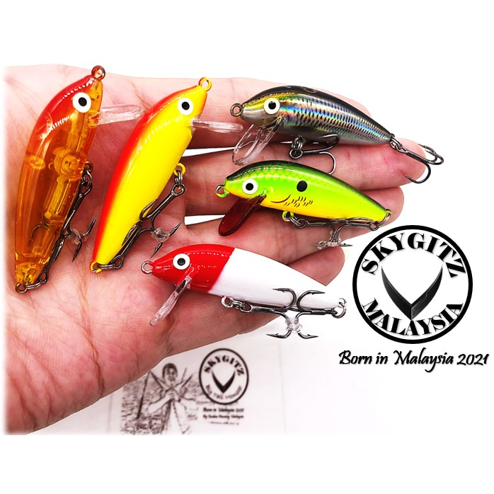 Skygitz Malaysia Extreme Kaido Shad Cm Gram Sinking Minnow Killer