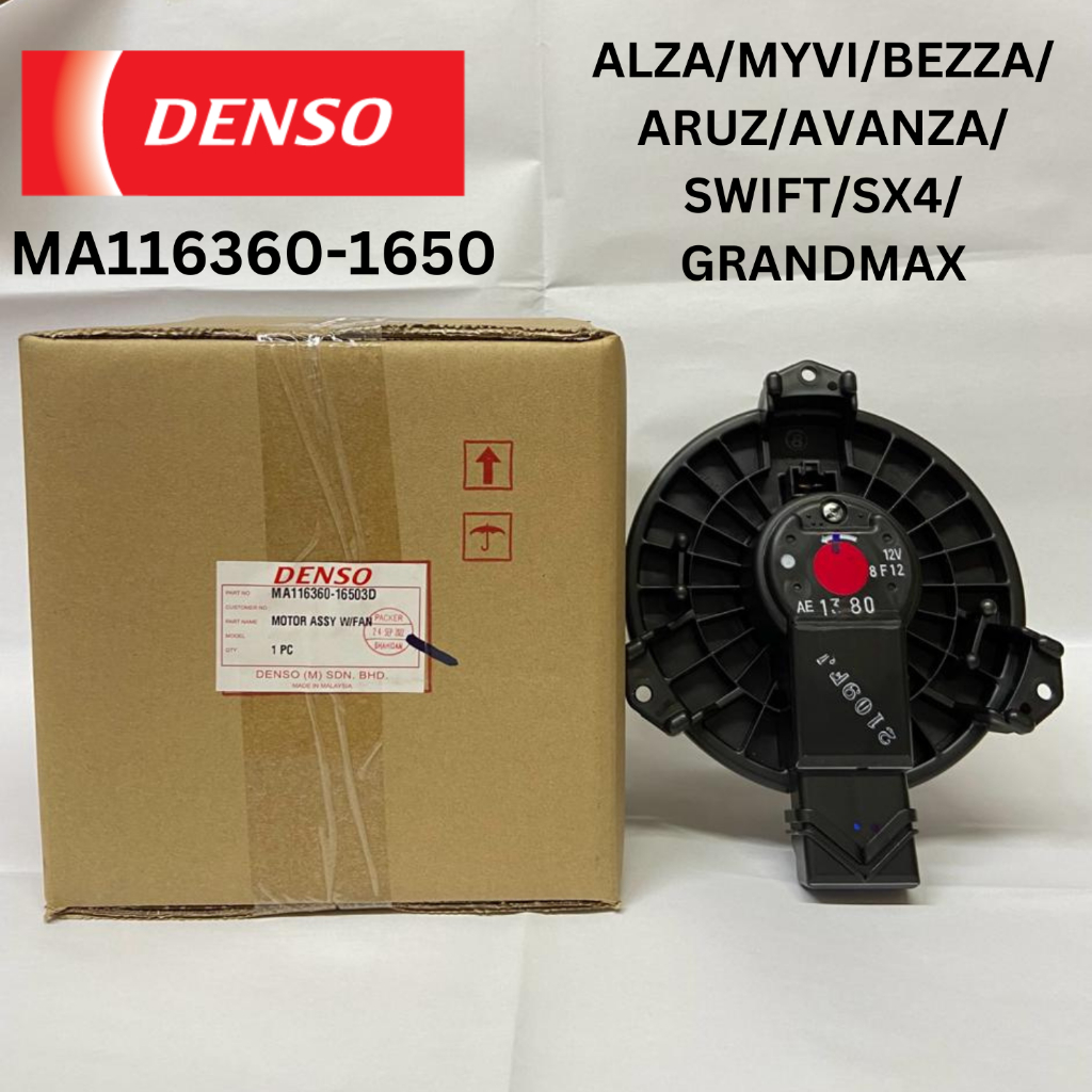 MA116360 1650 BLOWER MOTOR FOR ALZA MYVI ARUZ BEZZA VIOS NCP93 SWIFT