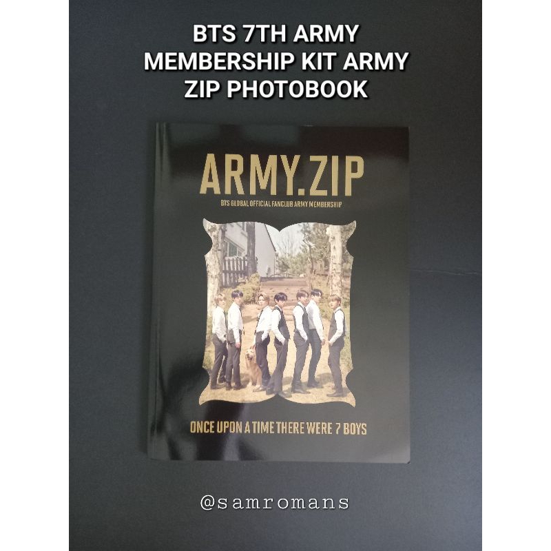 Official Bts Th Army Membership Kit Army Zip Photobook Shopee Malaysia